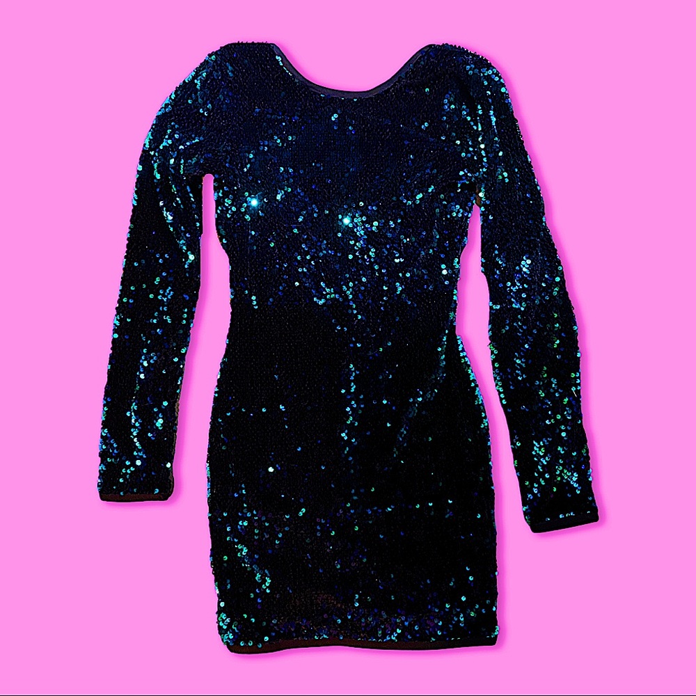 Sequin sexy mini dress NWT